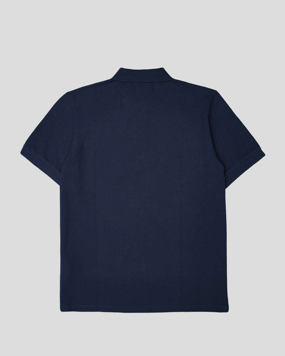 Burberry Navy Blue Cotton Collared Polo Shirt