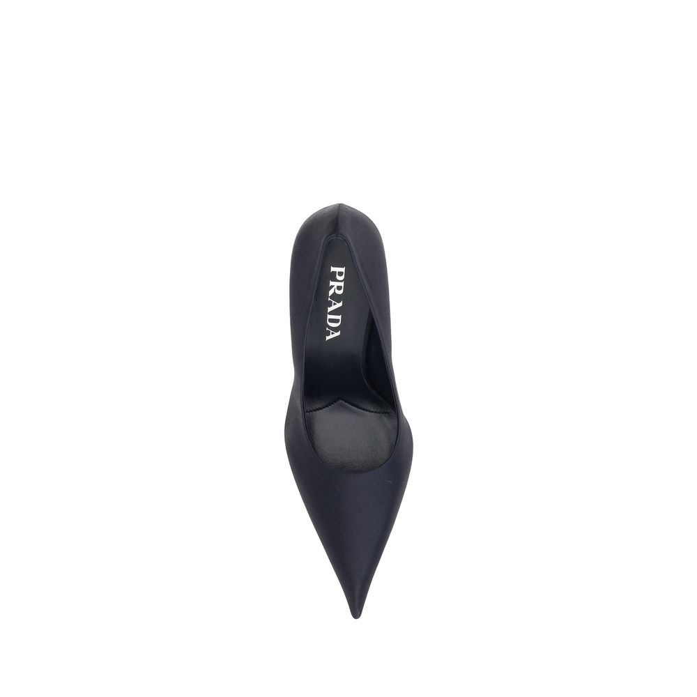 Prada Silk Satin Pumps