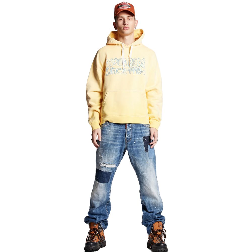 Dsquared² Blue Cotton Jeans & Pant