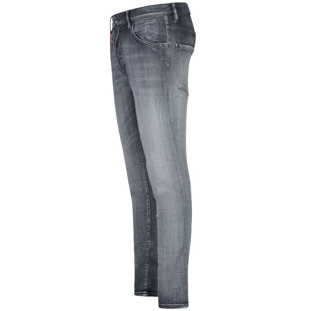 Dsquared² Gray Cotton Jeans & Pant