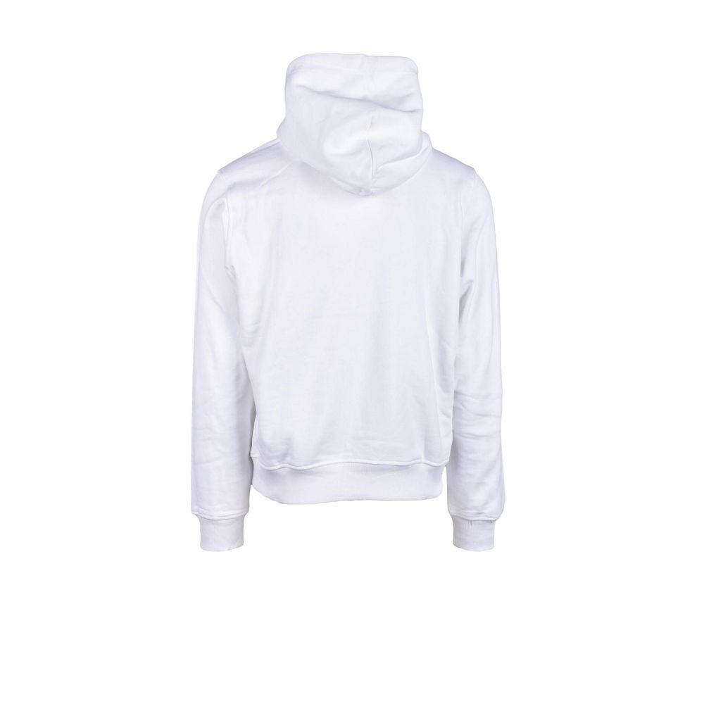 Diesel White Cotton Sweater