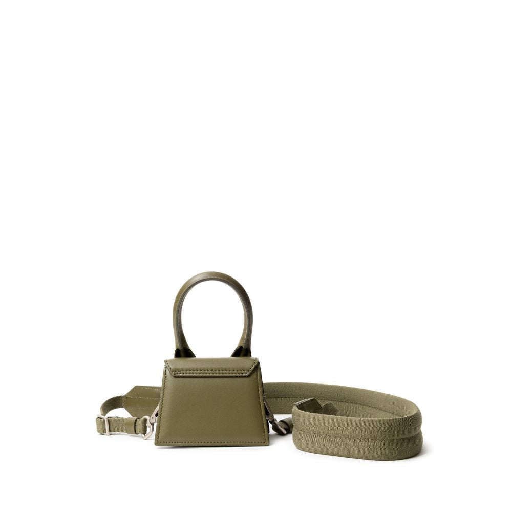 Jacquemus Green Leather Bag
