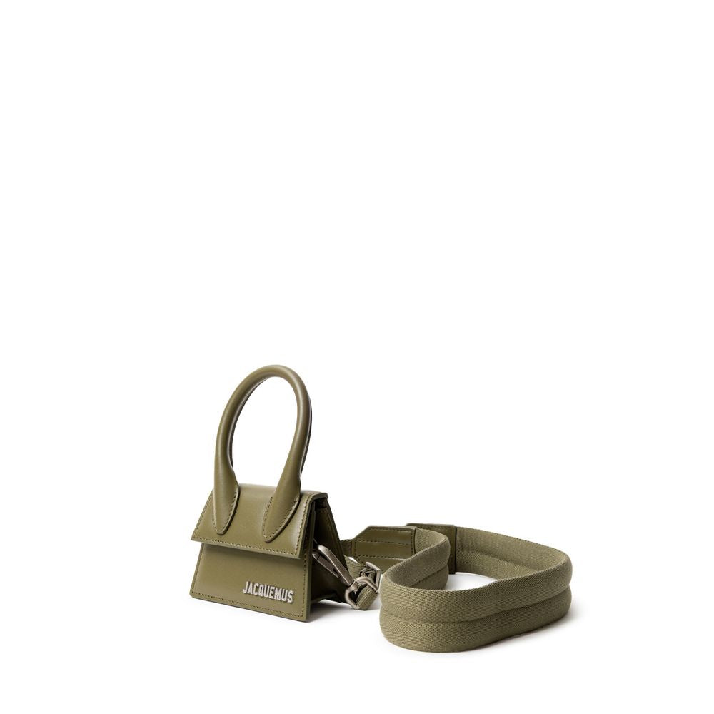 Jacquemus Green Leather Bag