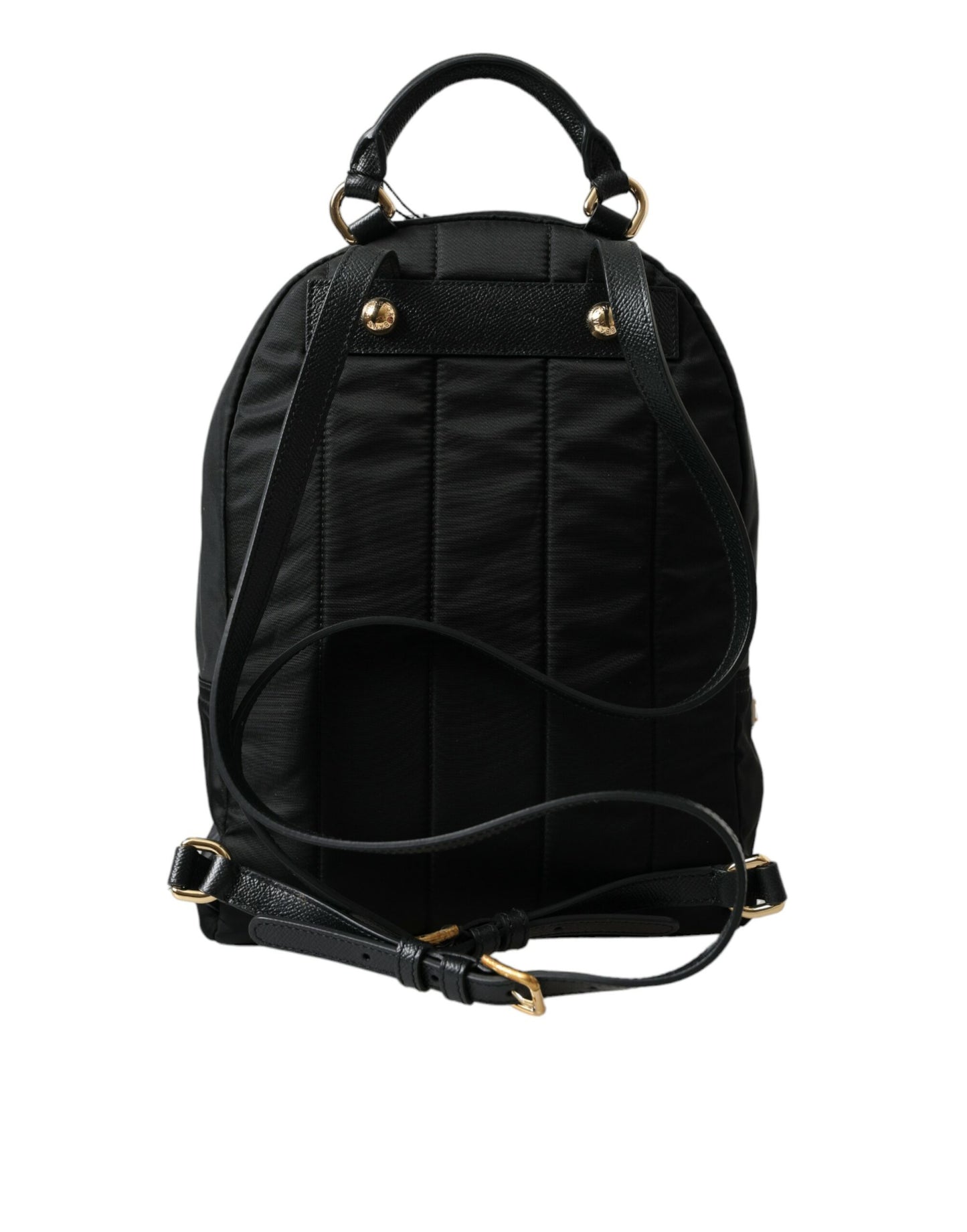 Elegant Embellished Black Backpack