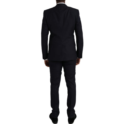 Dolce & Gabbana Blue Fantasy MARTINI Formal 3 Piece Suit