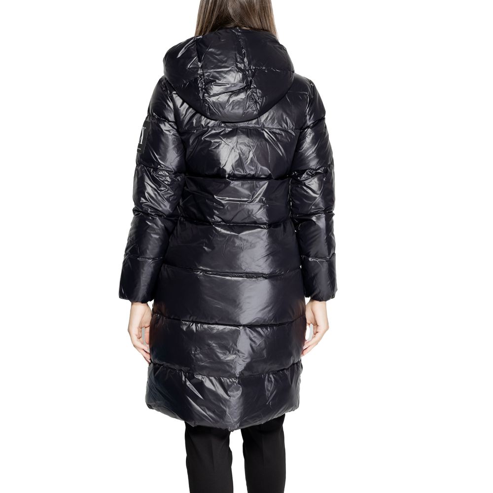 Armani Exchange Black Polyamide Jackets & Coat