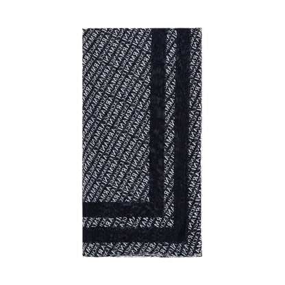 Armani Exchange Black Modal Scarf