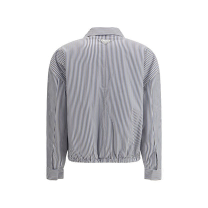 Prada Striped Zip Jacket