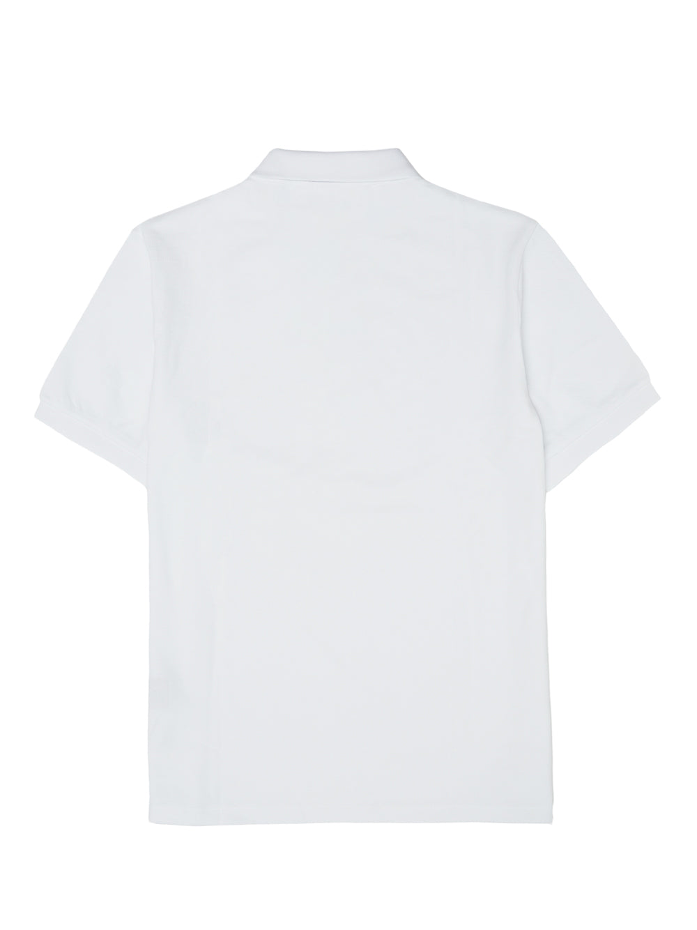 Burberry White Cotton Collared Polo Shirt