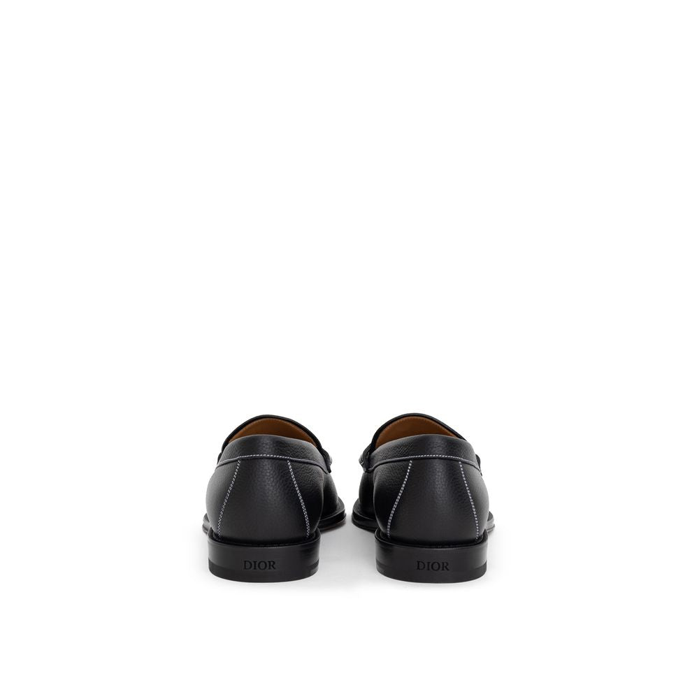 Dior Black Leather Loafer