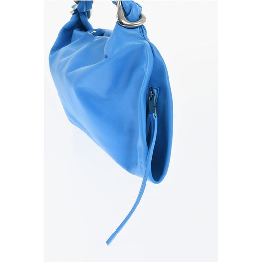 Burberry Blue Calfskin Shoulder Bag