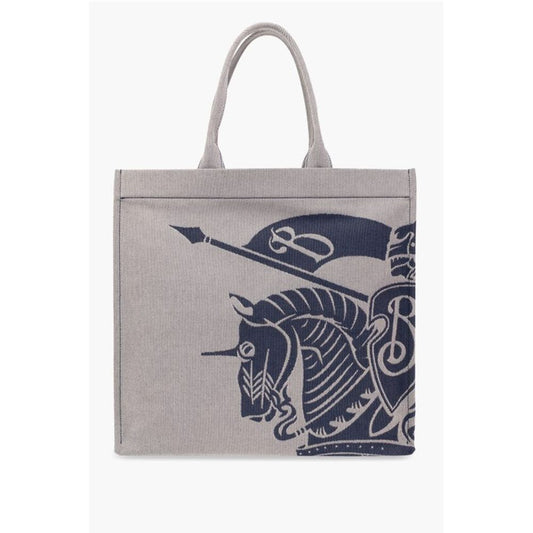 Burberry Bicolor Cotton Shoulder Bag