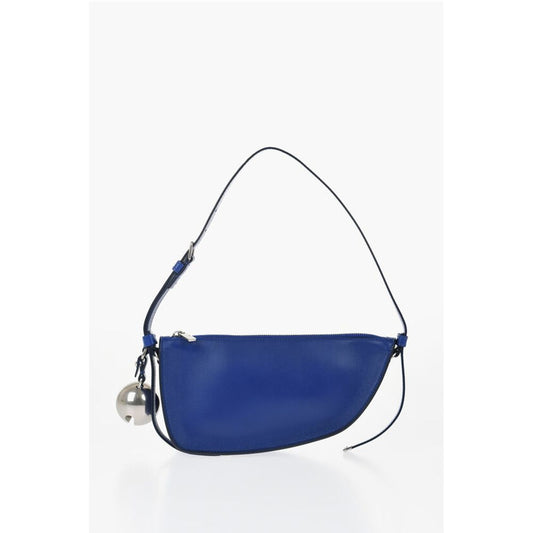 Burberry Blue Lambskin Shoulder Bag