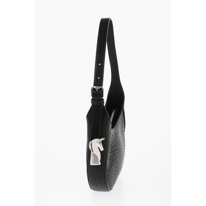 Burberry Black Leather Shoulder Bag