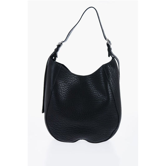 Burberry Black Leather Shoulder Bag