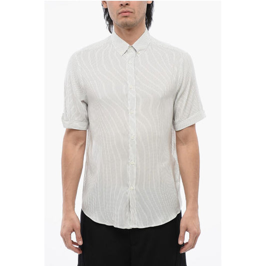 Off-White Awning Striped Buttons Down Shirt
