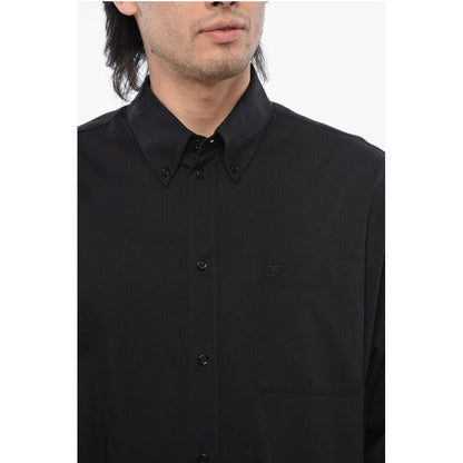 Off-White Buttons Down Solid Color Shirt