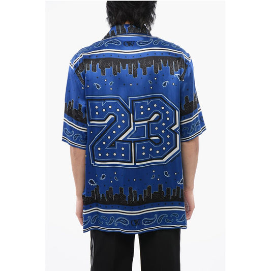 Off-White Bandana Motif Bowling Shirt