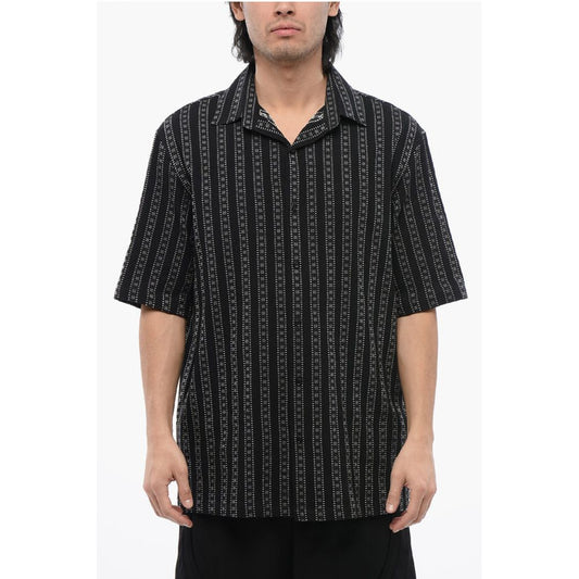 Off-White Bowling Shirt with Embroidered ARROW