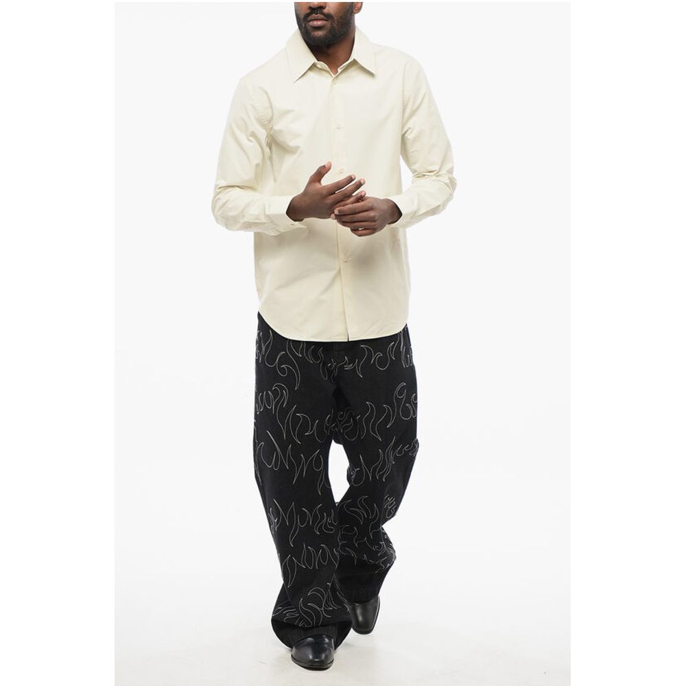Burberry Standard Collar Popeline Shirt