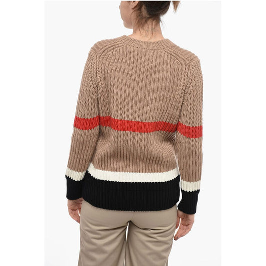 Burberry V-Neck Cashmere Blend Jumper
