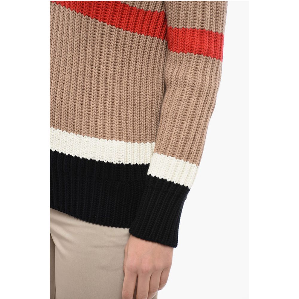 Burberry V-Neck Cashmere Blend Jumper