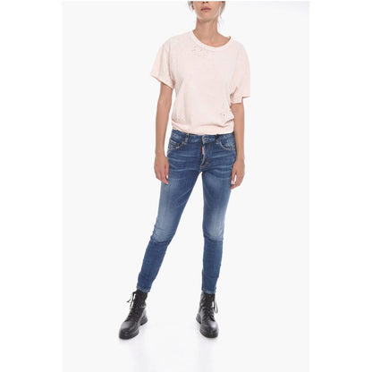 Dsquared² Dark Wash SKINNY FIT Denims with Belt Loops 14cm