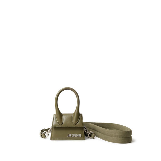 Jacquemus Green Leather Bag