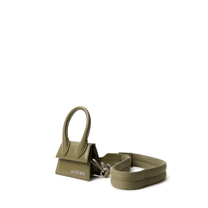 Jacquemus Green Leather Bag