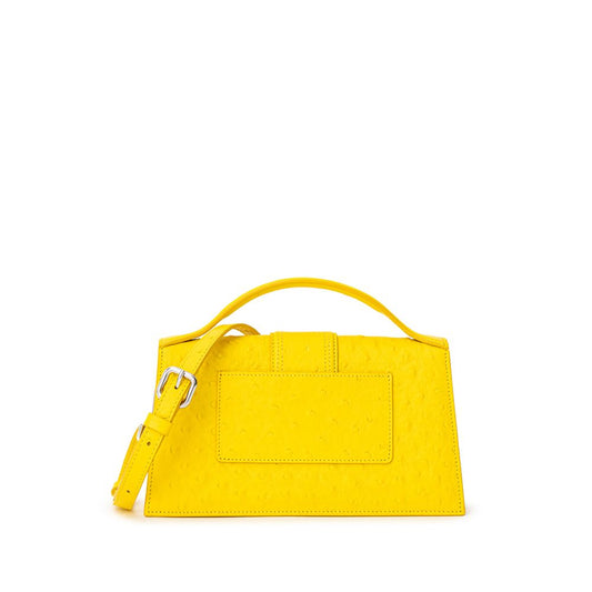 Jacquemus Yellow Leather Handbag