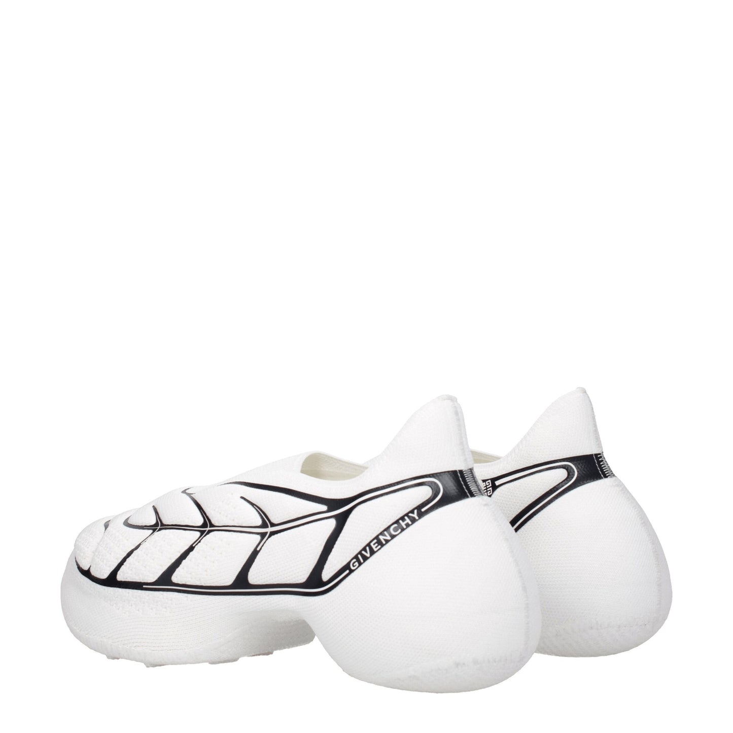 Givenchy White Fabric Sneakers