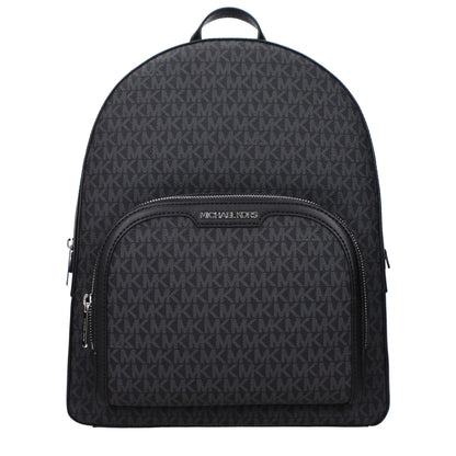 Michael Kors Black Fabric Backpack