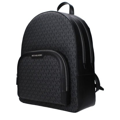 Michael Kors Black Fabric Backpack