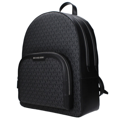 Michael Kors Black Fabric Backpack